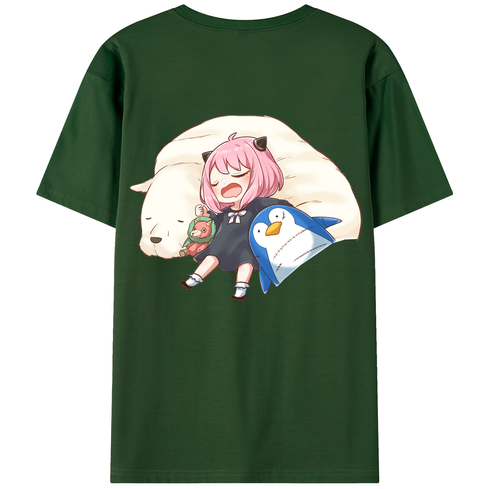 （画像用） SPY×FAMILY间谍家家酒 綿100％半袖Tシャツ（背面プリント）